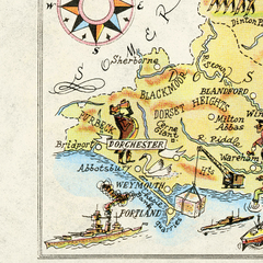 Mapa da Inglaterra