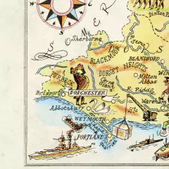 Mapa da Inglaterra