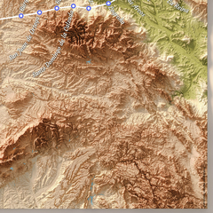 Pôster do Caminho de Santiago de Compostela