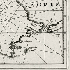 Mapa Tierra Del Fuego - 1636 na internet
