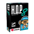 Juego de cartas H.D.P 8, presentación de la caja con ilustraciones y el texto "Hasta Donde Puedes".