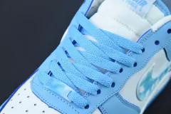 Tênis Nike Air Force 1 Low Nail Art White Blue - loja online