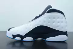 Tênis Jordan 13 Retro Obsidian Powder Blue White na internet