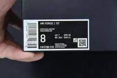 Tênis Nike Air Force 1 Low '07 White Black Gold Purple