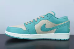 Tênis Jordan 1 Low Tropical Teal na internet