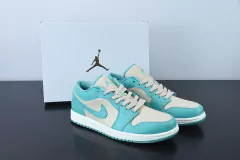 Tênis Jordan 1 Low Tropical Teal