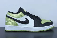 Tênis Jordan 1 Low Snakeskin Vivid Green - comprar online
