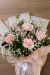 Arranjo Coreano com 4 Rosas na cor Rosa