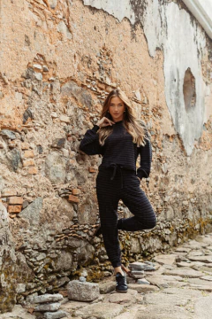 CALÇA MOLETOM TEXTURA - comprar online