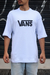 CAMISETA ``VANS`` BRANCA OVERSIZED