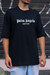 CAMISETA ``PALM ANGELS NEW YORK`` PRETA OVERSIZED na internet
