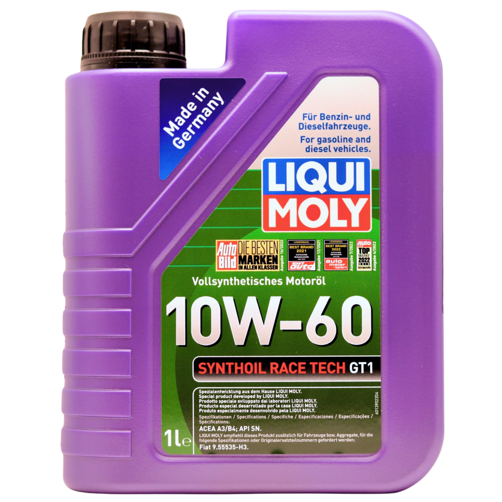 Liqui Moly Synthoil Race Tech Gt1 10w-60 1l - Motor Forjado
