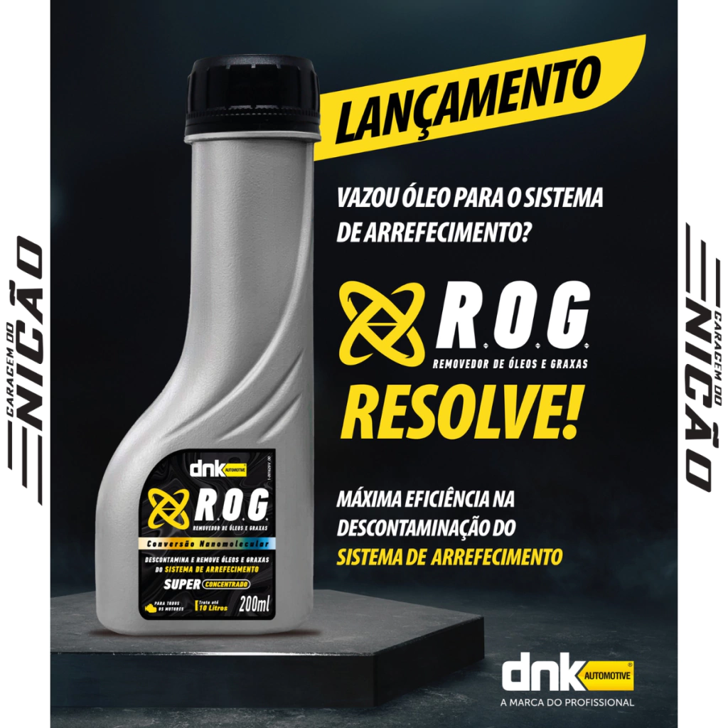 Removedor Óleo Graxa Sistema Arrefecimento Dnk R.O.G. 200ml