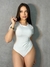 Body Manga Curta Poliamida Gola Careca - Bibi Boutique