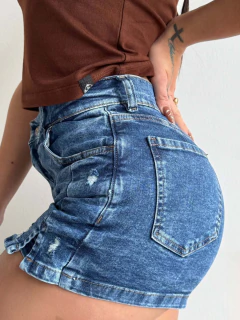 Short Pollera Aretha Rebel - comprar online