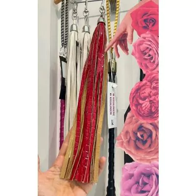 Fleco Colgante Rojo kissa