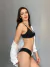 Conjunto Negro Mulheres CONBU028 - Anastasia Lingerie