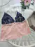 Maglietina suelta color azul y salmón de Mulheres Luxury en internet
