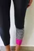 Legging Porland azul/ fucsia