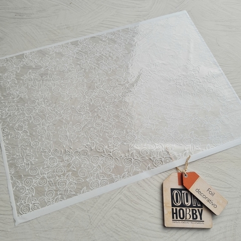 Foil A4 Estampado Trama 125 Our Hobby