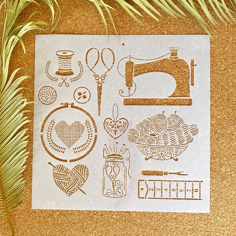 CE 07 30x30 Stencil Caro esta - comprar online