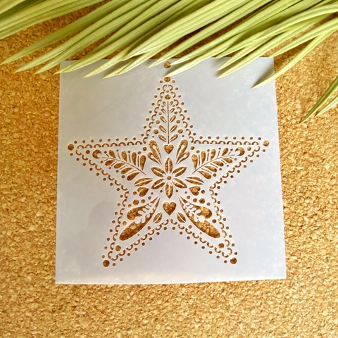 CE Estrella 20 15x15 Stencil Caro esta - comprar online