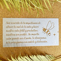 CE Abeja 15x30 Stencil Caro esta - comprar online