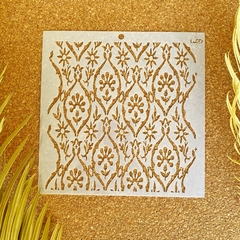 CE Trama Nueva 20x20 Stencil Caro esta - comprar online