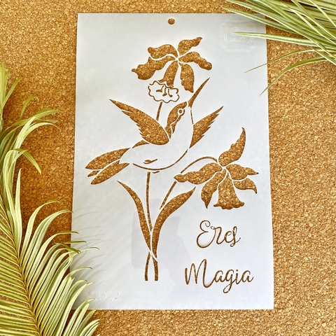 CE 03 20x30 Stencil Caro esta eres magia - comprar online