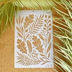 CE 42 (ramitas) 30x20 Stencil Caro esta - - comprar online