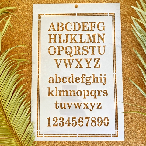 CE 33 30x20 Stencil Caro esta - comprar online