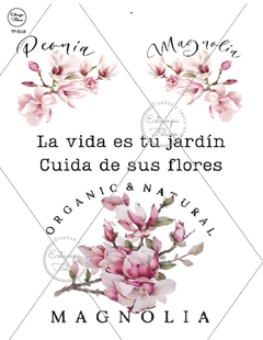 Termo Transfercolor Estampa Felicce TF 0116