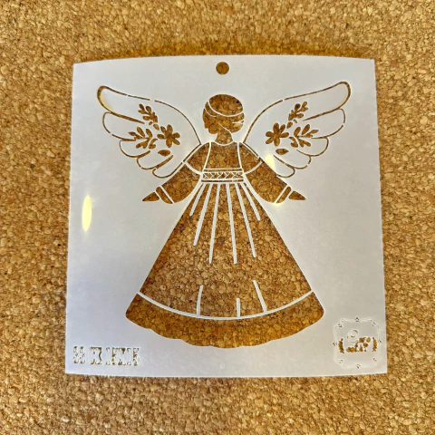 CE 33 15x15 Angelita Stencil Caro esta - comprar online