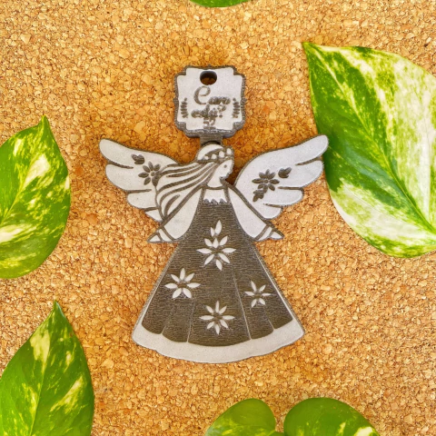 Sello Angelita 1 Caro está 9x9cm - comprar online