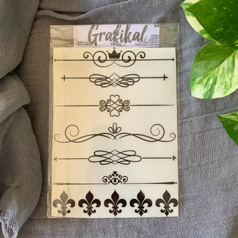 Vinilo Grafikal 7 guardas negras