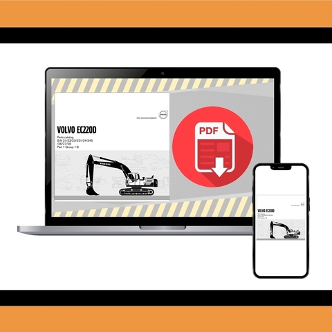 Catálogo de Peças - Escavadeira Volvo EC220D - comprar online