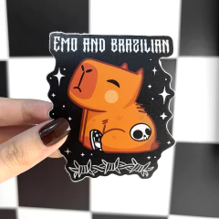 Adesivo Emo and Brazilian na internet