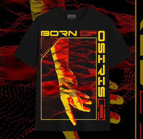 Camiseta Born of Osiris - Battery - comprar online