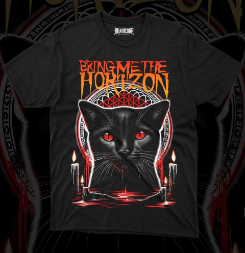 Camiseta Bring me the Horizon - Cat Ritual
