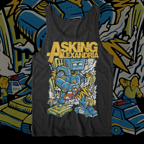 Regata Asking alexandria Robots