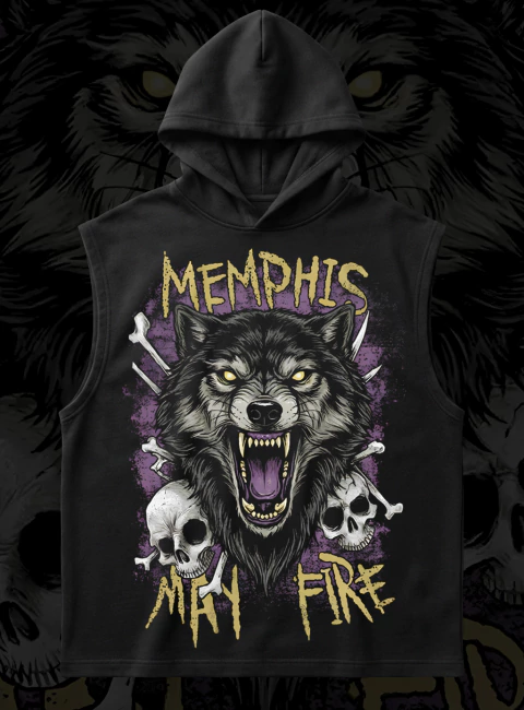 Regata C/ Capuz Memphis May Fire - Wolf - comprar online