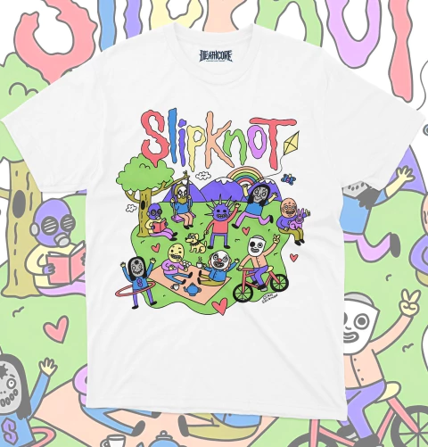 Camiseta - Slipknot Slipkid Branca