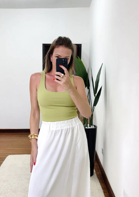 Cropped Nicole G Offwhite - comprar online