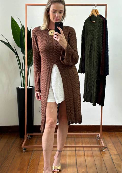 Blusa Tricot Alongada - comprar online