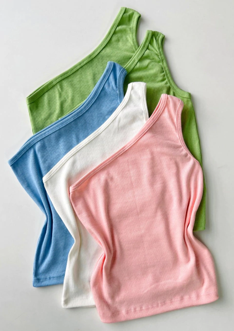 Blusa de um ombro Lia