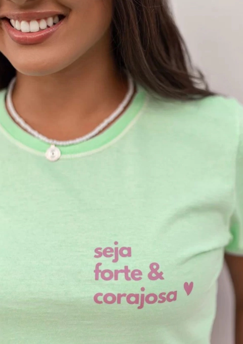 T shirt Seja Forte