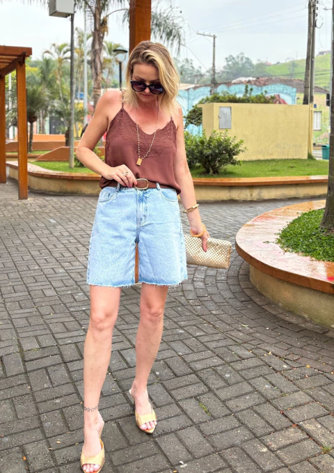 Bermuda jeans Ana - comprar online