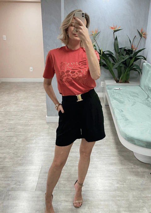 Shorts Winnie P Preto - comprar online