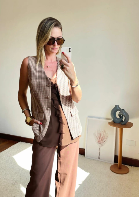 Colete Pied Poule G - comprar online