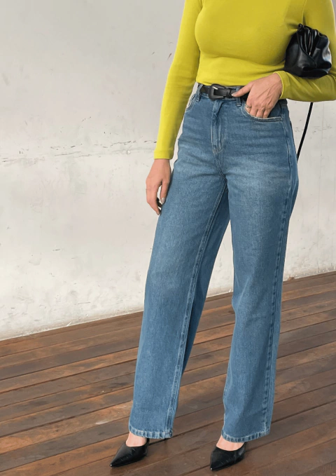 Calça wide leg Eleni 36